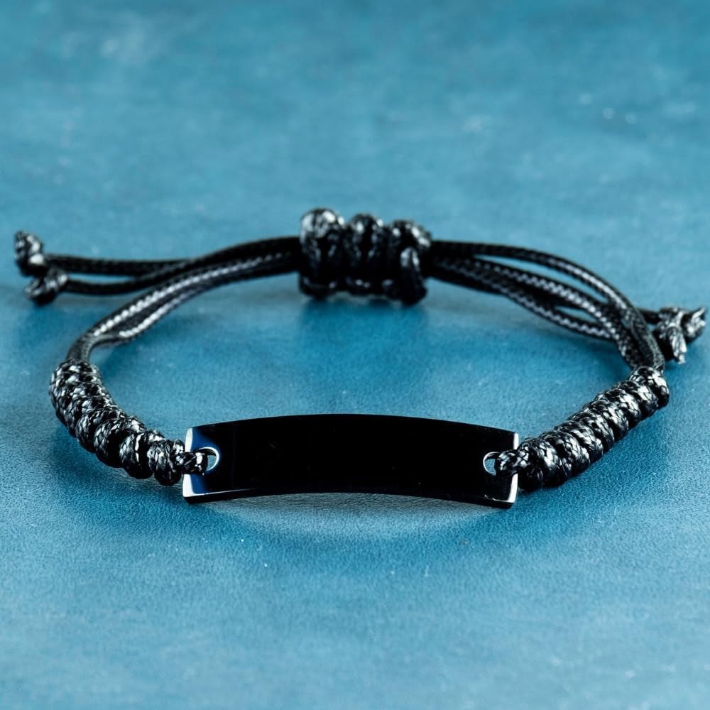 Chimera Bracelet, Gifts, Black Rope Bracelet, Jewelry for Men and Women, Christmas, Stocking Stuffer