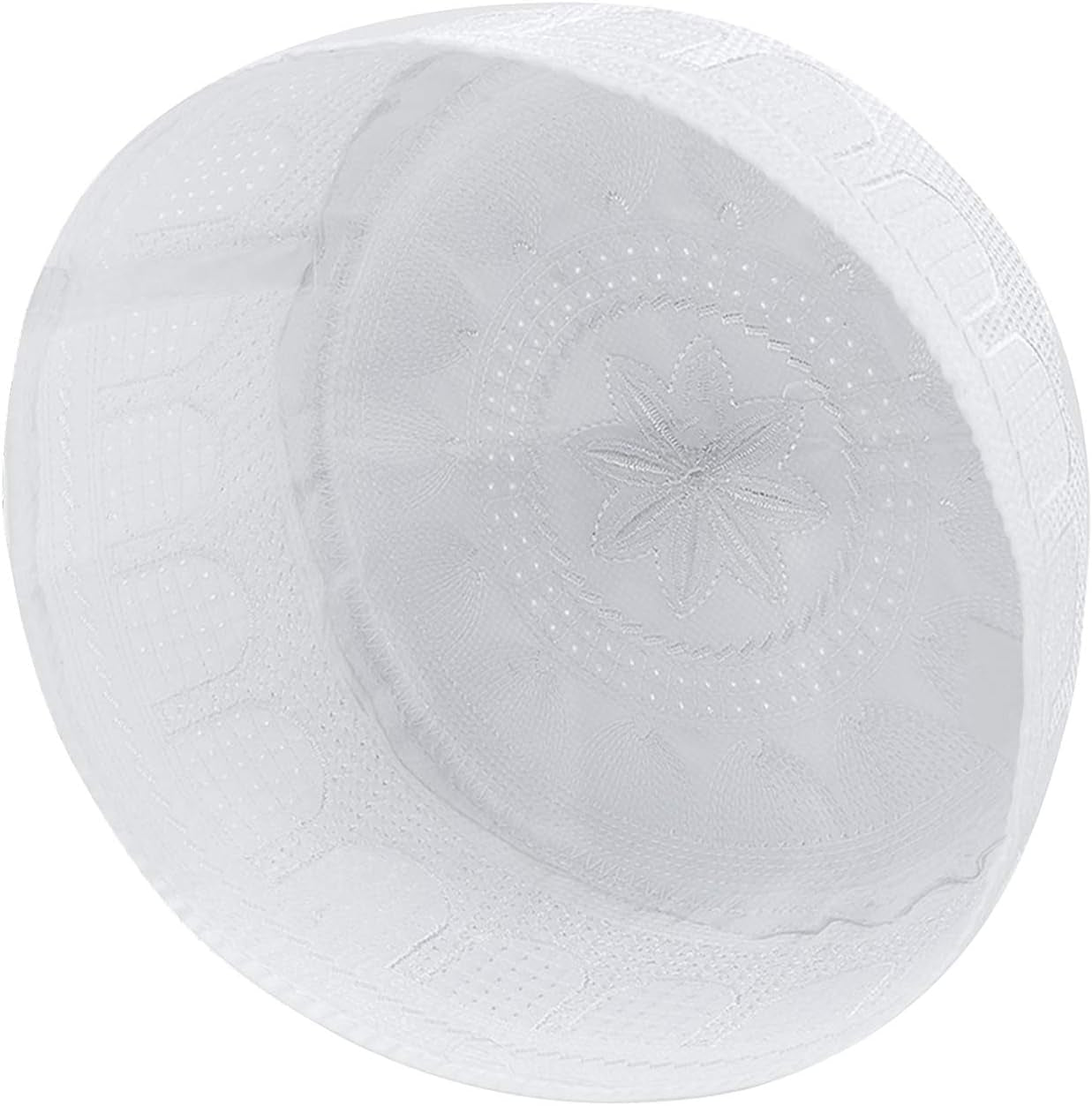 Men Muslim Prayer Kufi Hat Prayer Headwear Cap Islamic Beanie Skull Cap Embroidery Kofia Topi Sun Hat