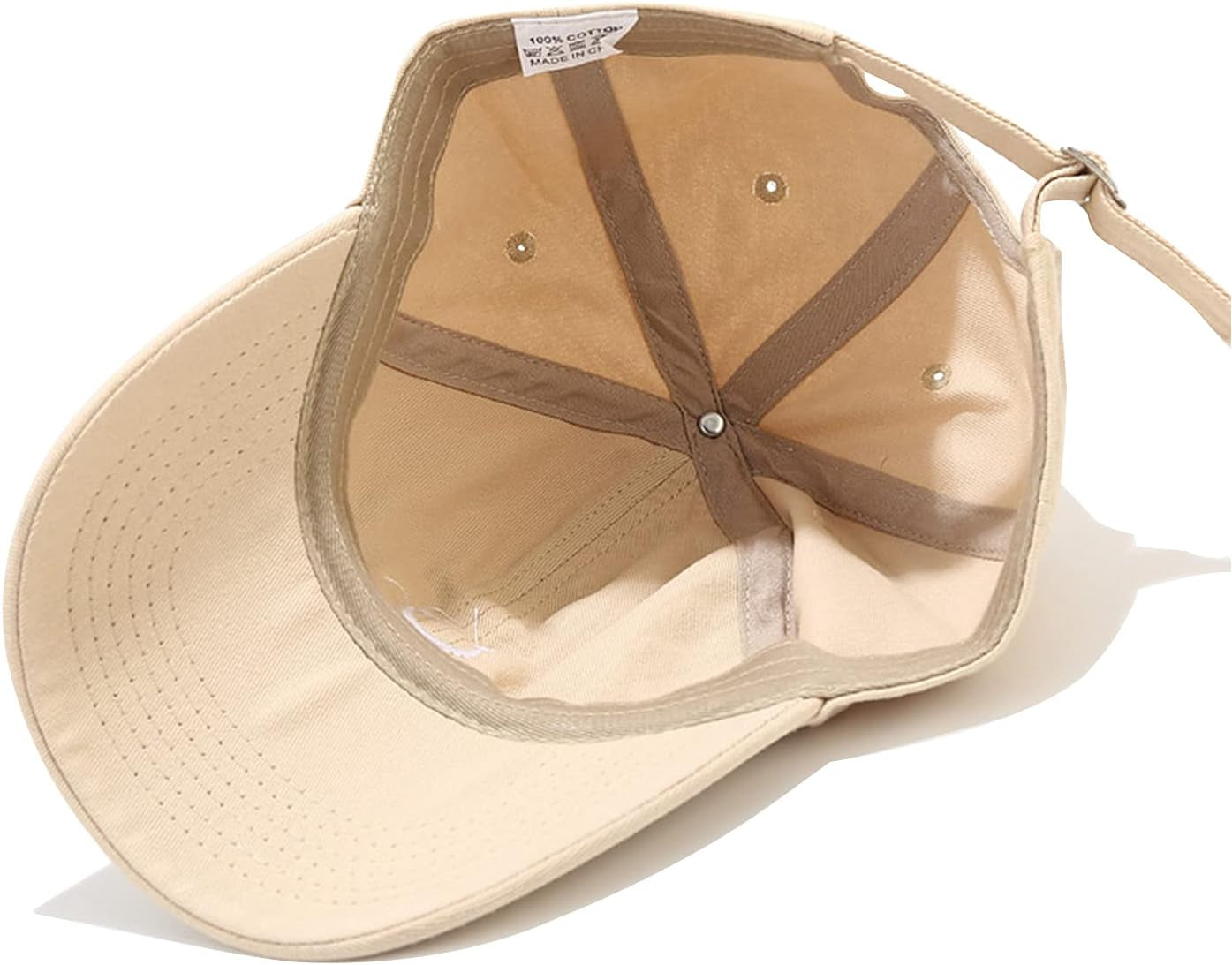 Smile Face Baseball Cap for Women Men Adjustable Low Profile Unstructured Cotton Dad Hat