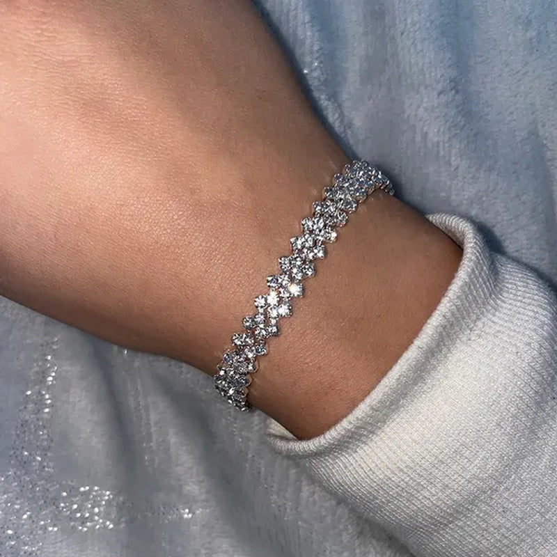 Women Ankle Bracelet Rhinestone Anklet Beach Ankle Bracelet Crystal Diamond Bracelets Gifts Ankle Bracelet Crystal Ankle Bracelet