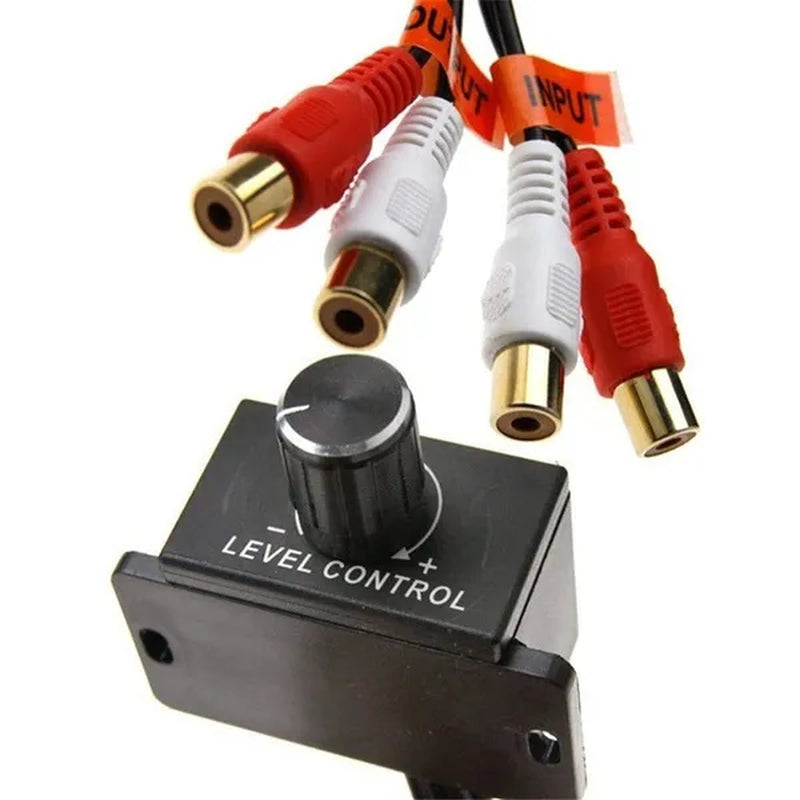 New Car Amplifier Volume Regulator Speaker Bass Controller Car Audio Amplifier Sound Adjuster Subwoofer Amplifier 27.5Cm 12V