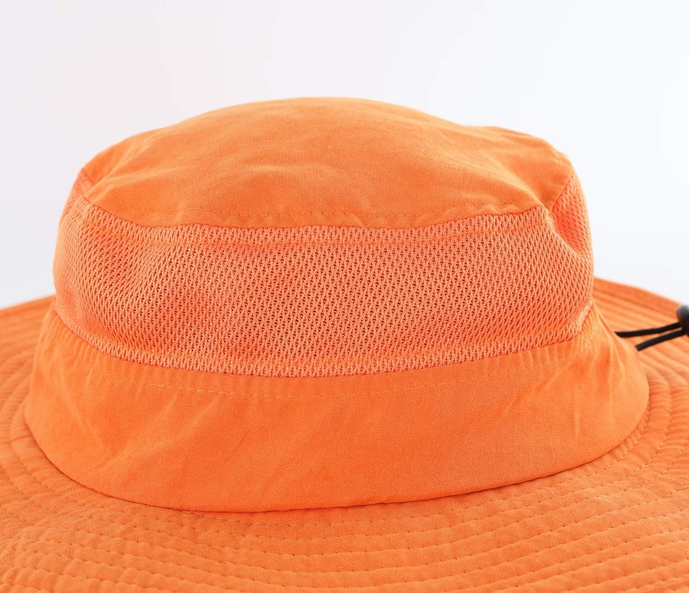 Men'S Sun Hat UPF 50+ Wide Brim Bucket Hat Mesh Fishing Hat