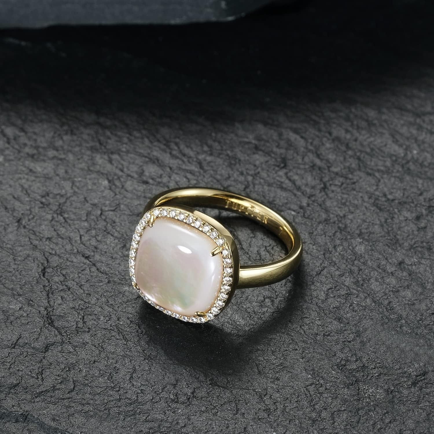 Gemstone Women'S Ring - Gemstone Women Ring, 0.47"/12Mm Birthstone Rings Jewelry for Valentine'S Day, Mother'S Day, Birthday Jewelry