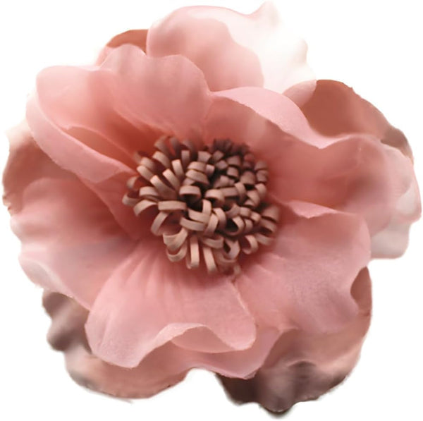 Elegant Large Cloth Flower Brooches Big Camellia Flower Brooch Pin for Women Dainty Cloth Fabric Rose Flower Brooches Dress Skirt Scarf Hat Pins Clothing Decoration Accessories