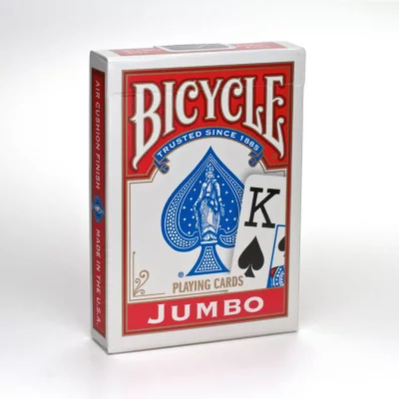 Bicycle Jumbo Faces Playing Cards - 12 Pks.