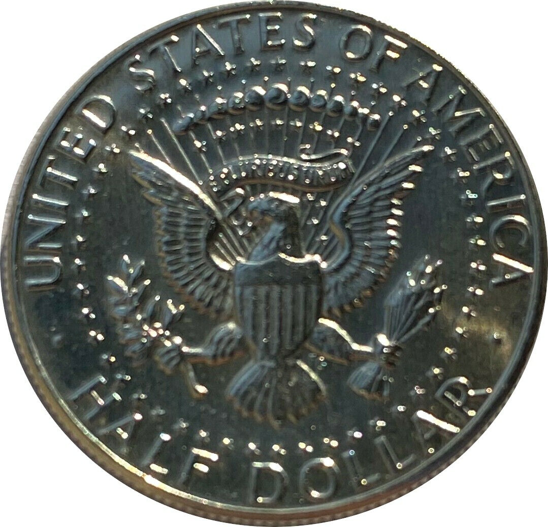 1964 Kennedy Half Dollar 90% SILVER US Mint Coin BU