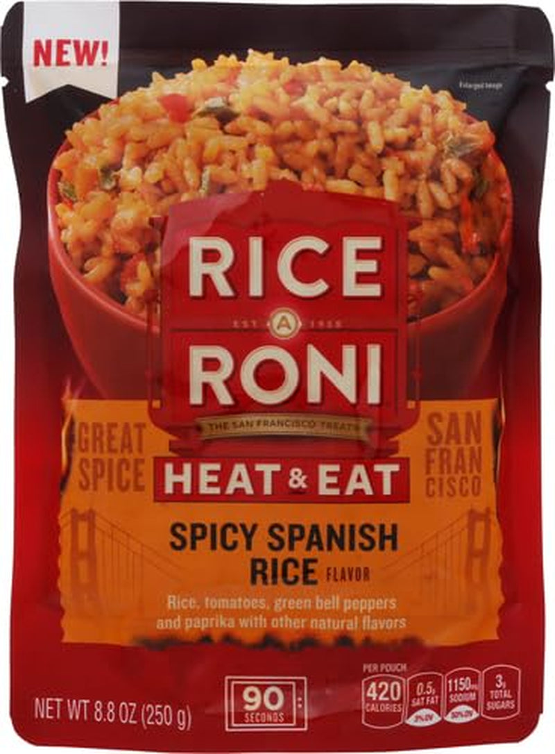 Heat Eat Spanish Rice Oz Packet, 8.8 Ounce