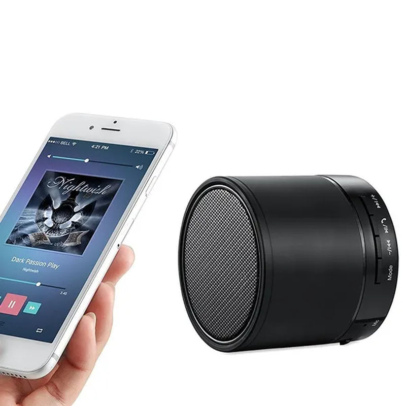 Betron Wireless Portable Travel Bluetooth Speaker Supper Bass BOOM BOX W/ LED Flash Light（Black）