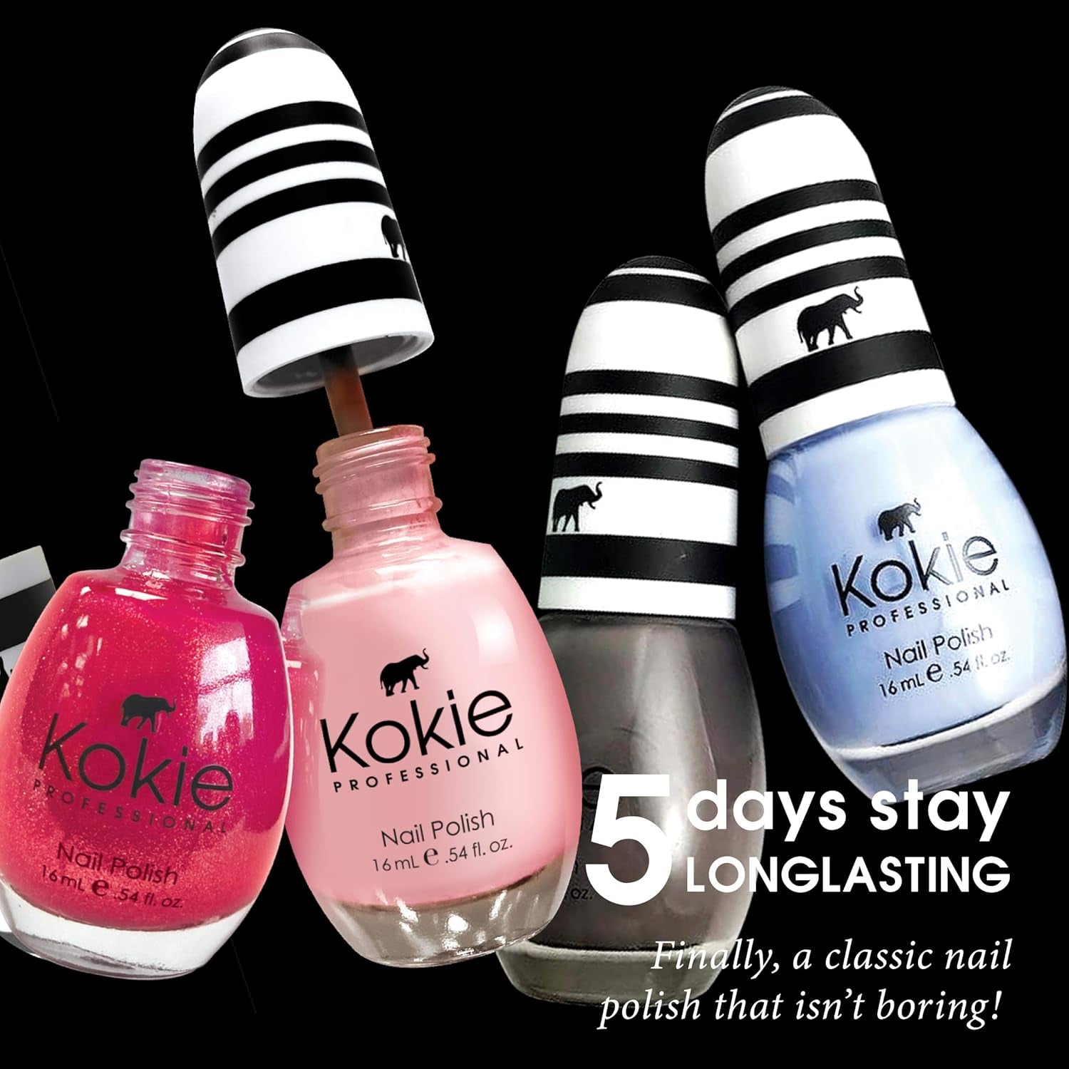 Professional Nail Polish, 0.54 Fl Oz (Café Ole)