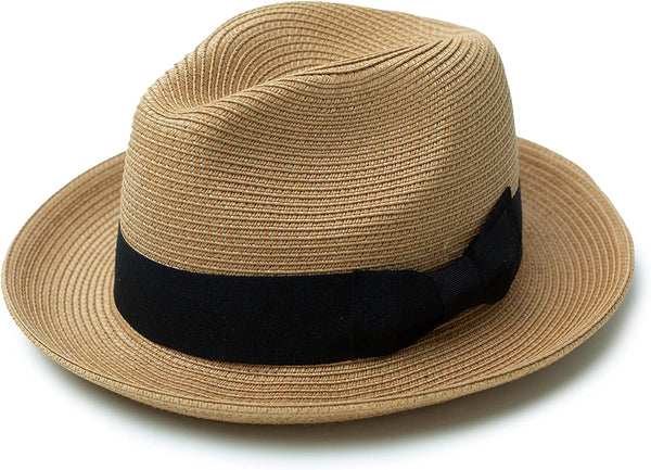 Men'S Straw Fedora Sun Hats
