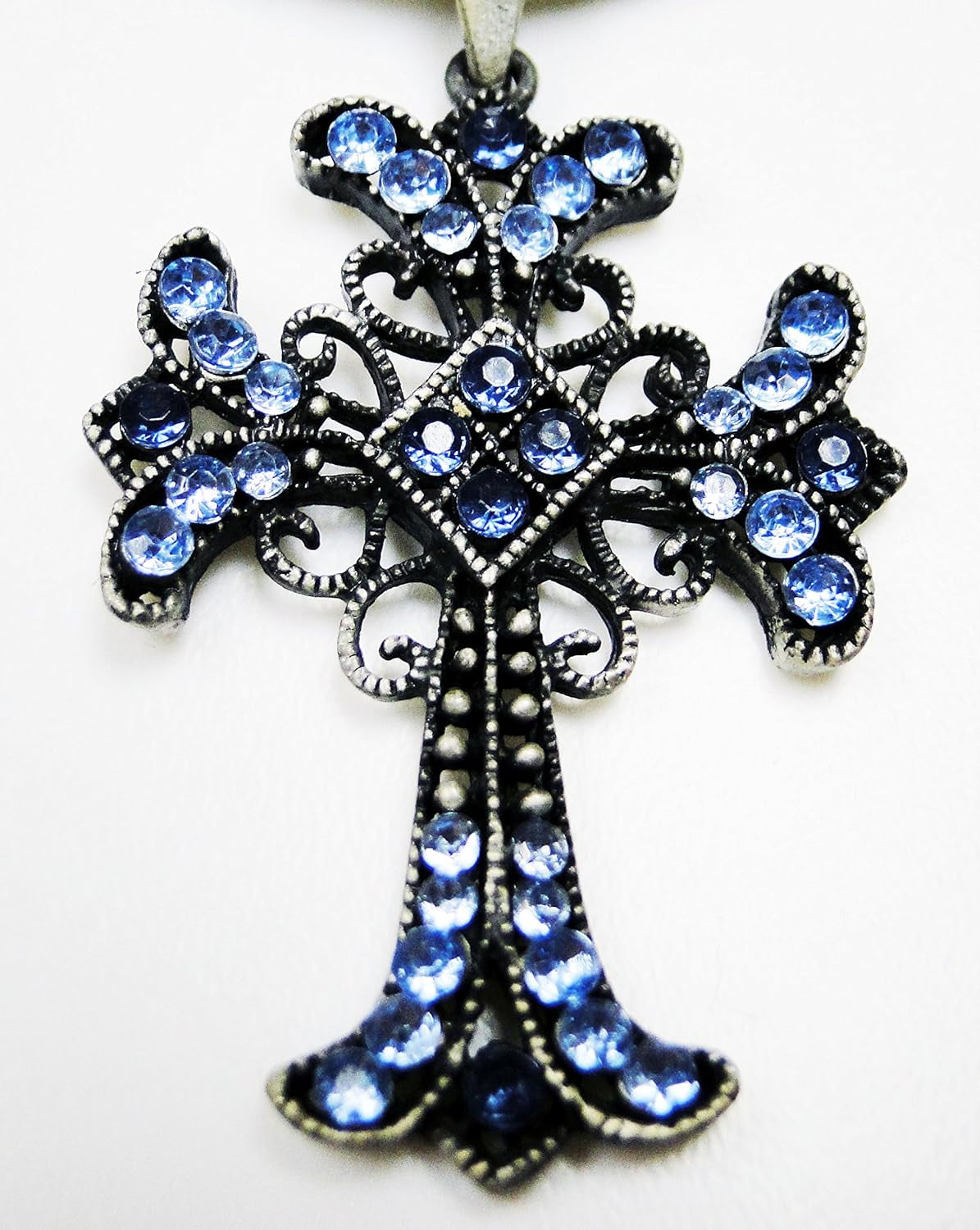 Stainless Steel Fashion Cross Pendant Necklace