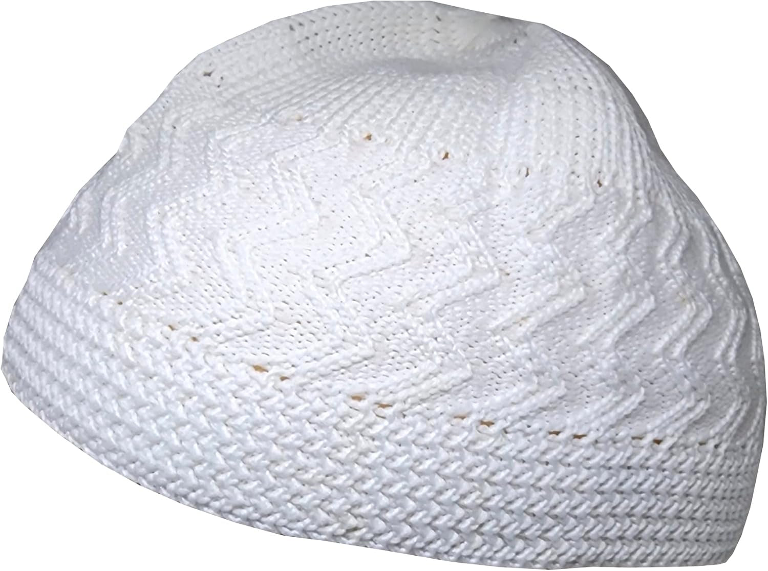 Set 2 Pieces Muslim Skull Cap Beanie AMN-341 Islam Prayer Crochet Takke Kufi Hat Eid Ramadan Gift