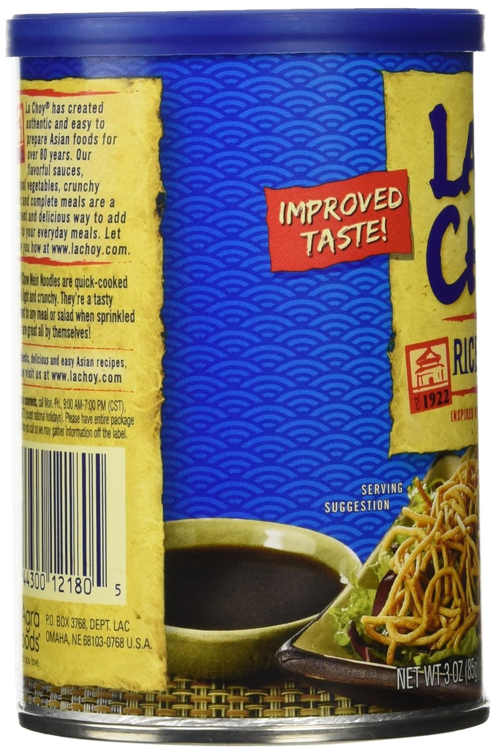 , Rice Noodles, 3Oz Canister (Pack of 4)
