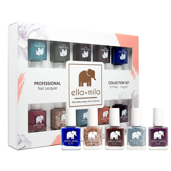 Professional Nail Polish Set - Quick Dry Nail Polish - Long-Lasting & Chip Resistant Nail Polish Kit (Elite Collection a 10 Pack - 0.45 Fl Oz Each)
