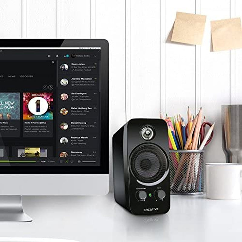 Inspire T10 2.0 Multimedia Speaker System with BasXPort Technology