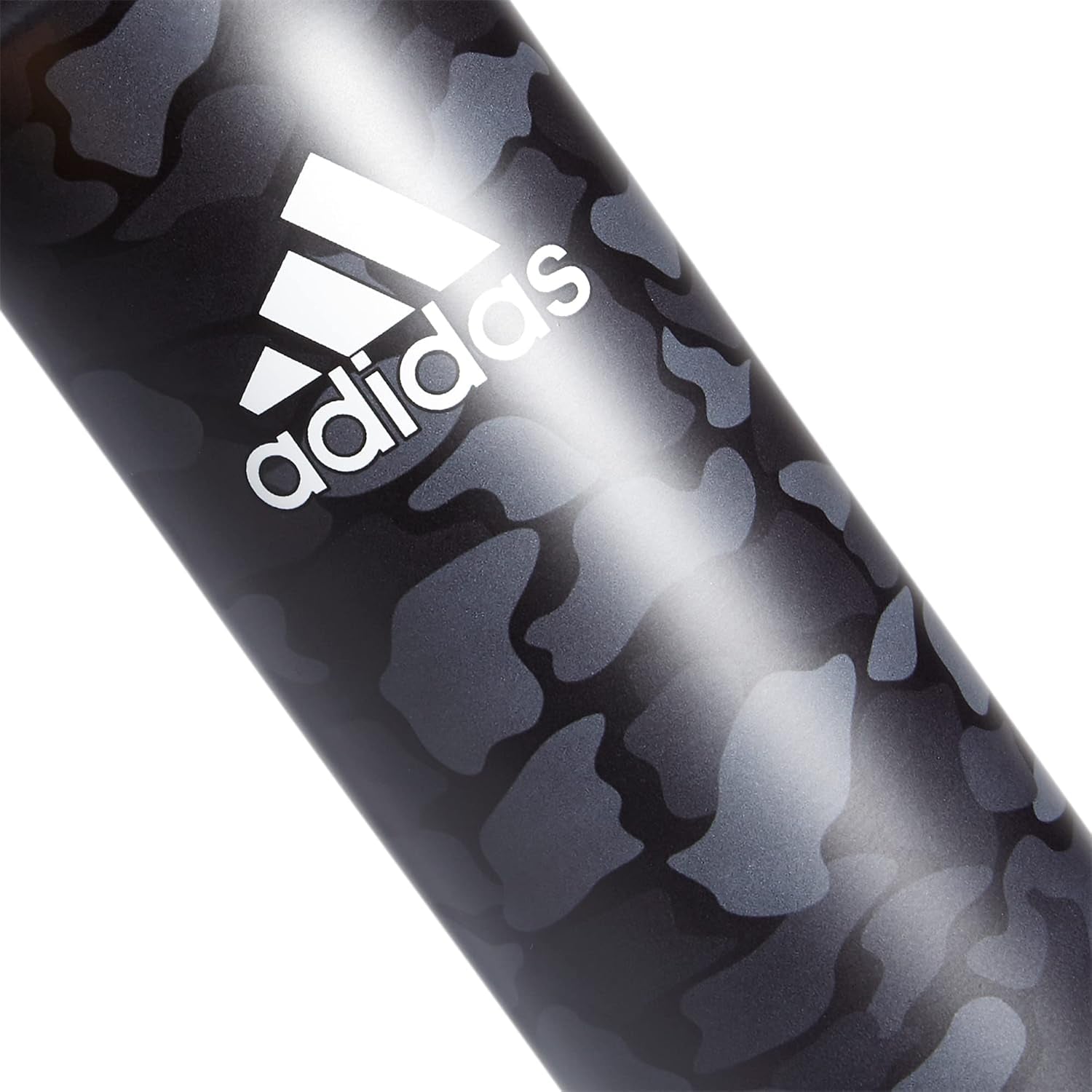 600 ML (20 Oz) Metal Water Bottle, Hot/Cold Double-Walled Insulated 18/8 Stainless Steel, Nomad Camo Grey-Carbon/White/Black, One Size