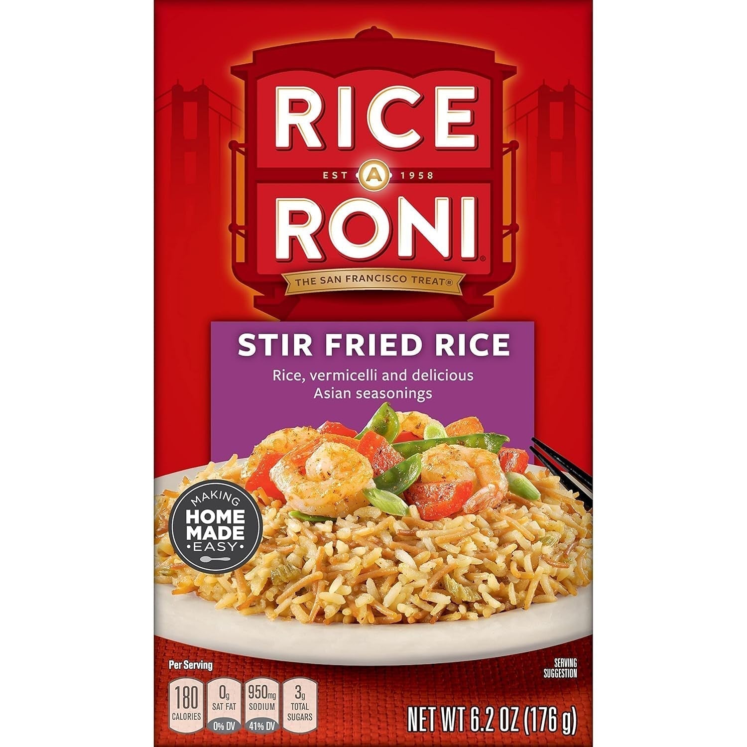 Fried Rice and Vermicelli Mix, (Packaging May Vary), 6.2 Oz