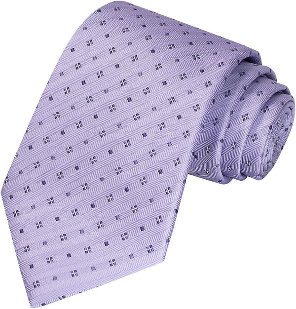 Mens Necktie Polka Dot Ties for Men Classic Dressing Tie
