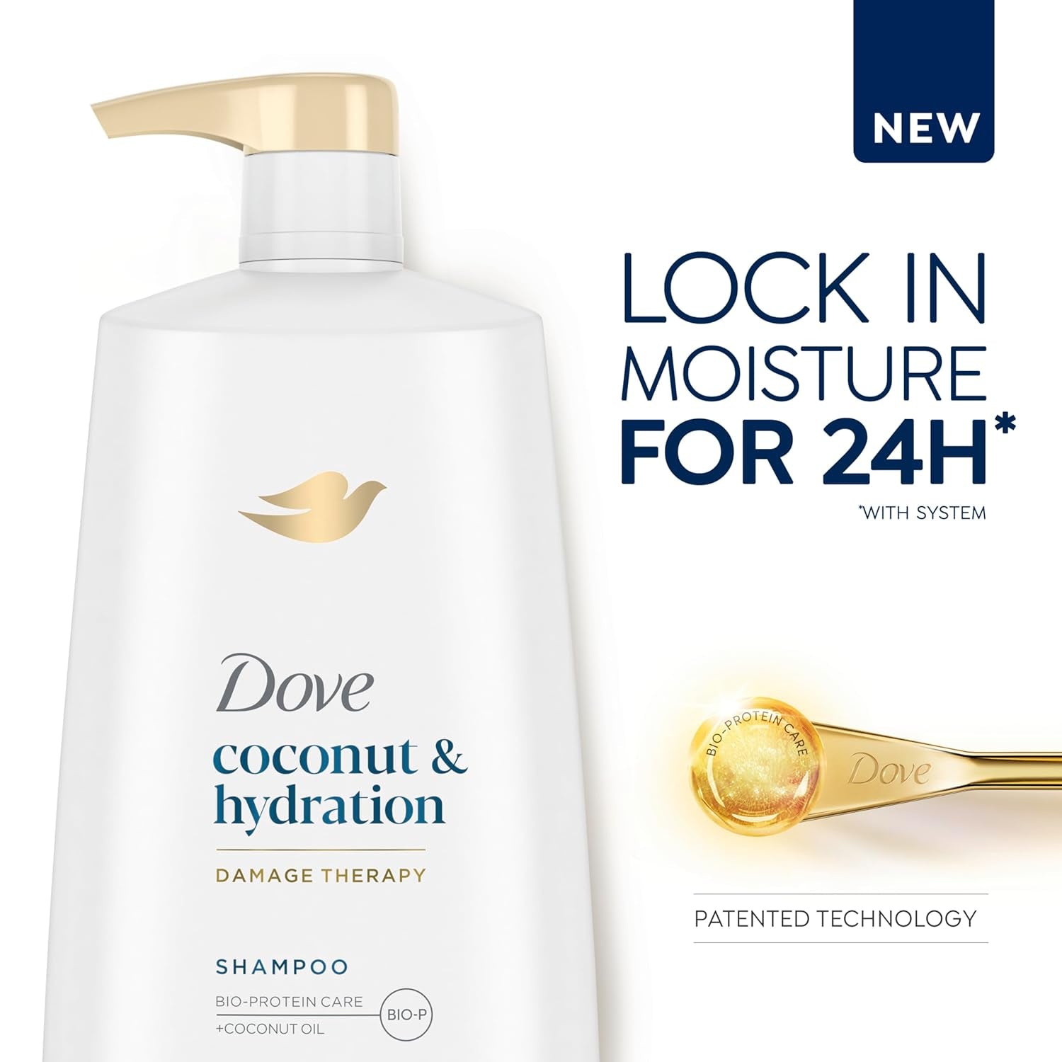 Ultra Care Shampoo Coconut and Hydration for Dry Hair Shampoo with Oil Blend of Coconut, Jojoba & Sweet Almond 25.4 Oz