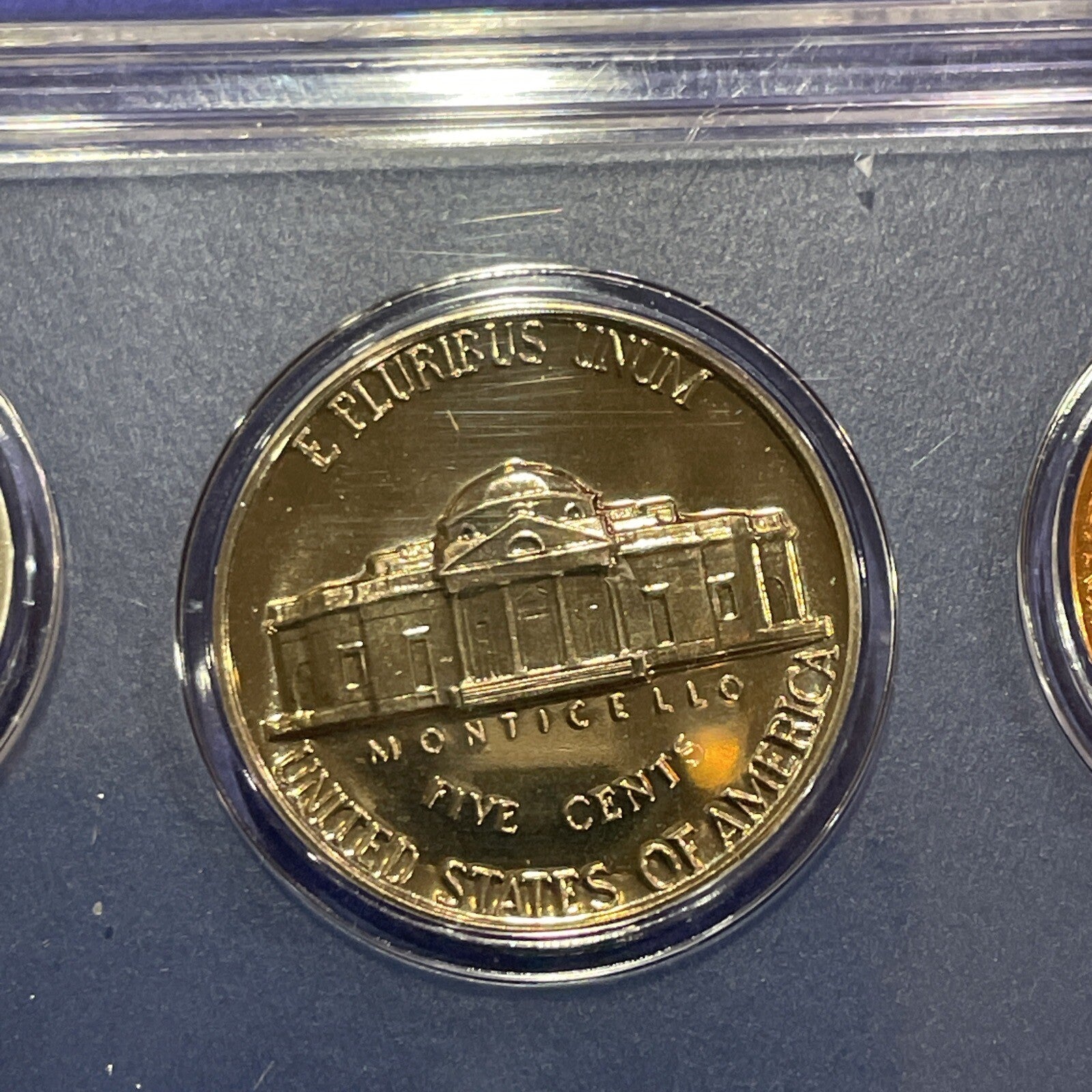 US MINT COIN SET 1964-P 90% SILVER, Double Struck Gemluster, in CASE