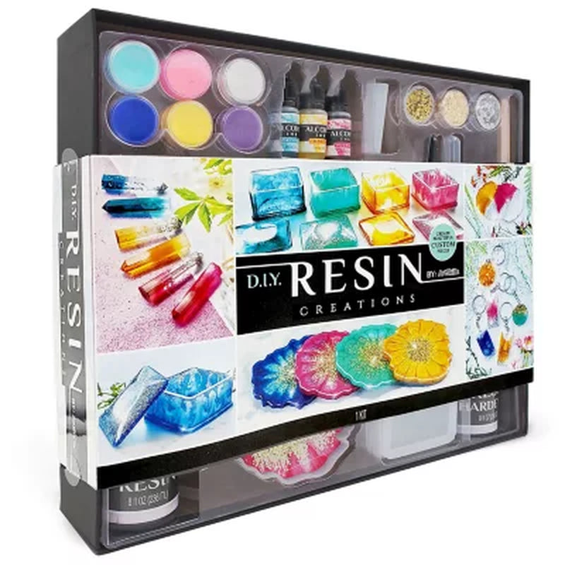 Artskills DIY Epoxy Resin Arts & Crafts Activity Kit, 41 Pieces
