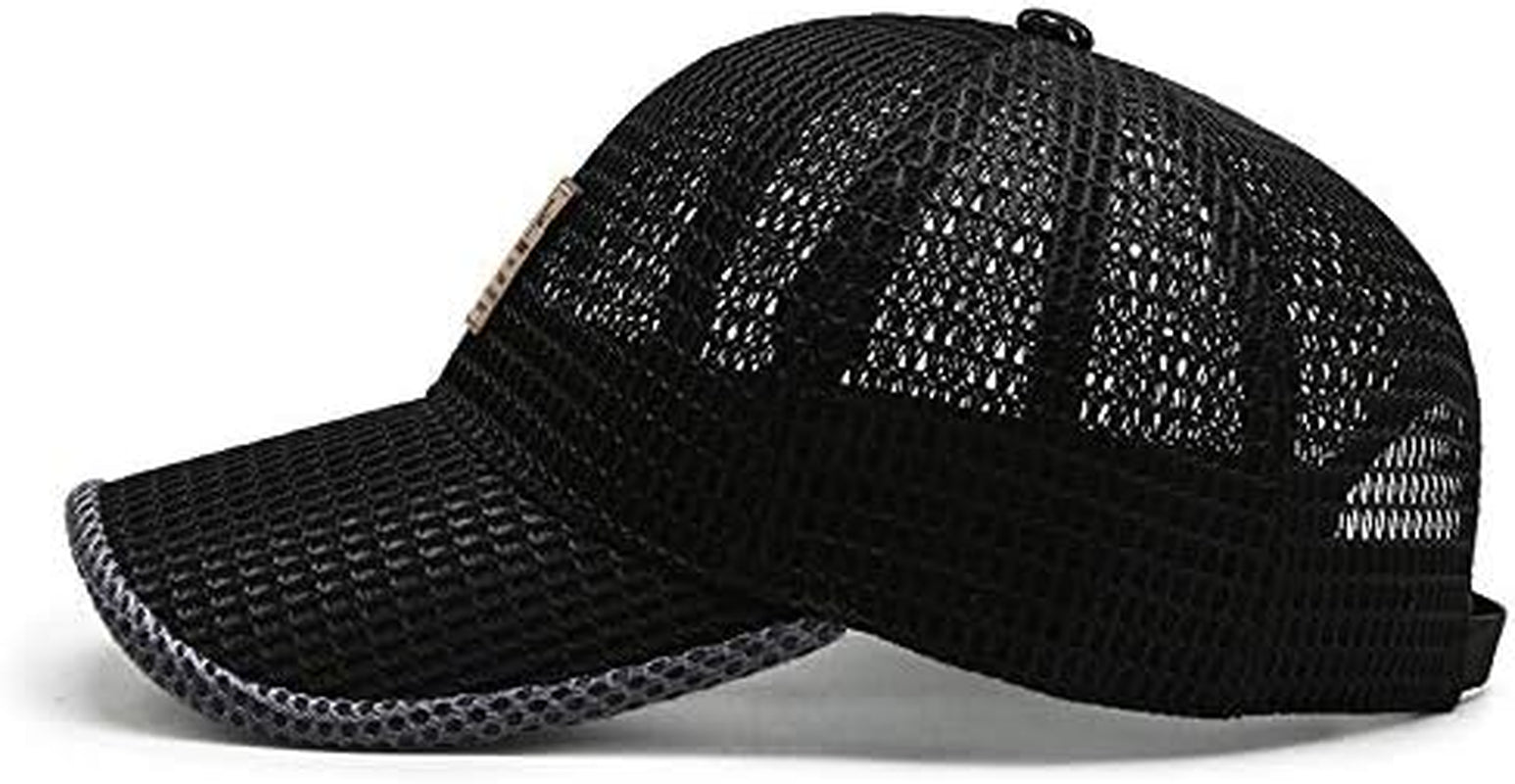 Summer Mesh Baseball Cap for Men Women Trucker Mesh Hat Baseball Hats Outdoor Sports Running Hat