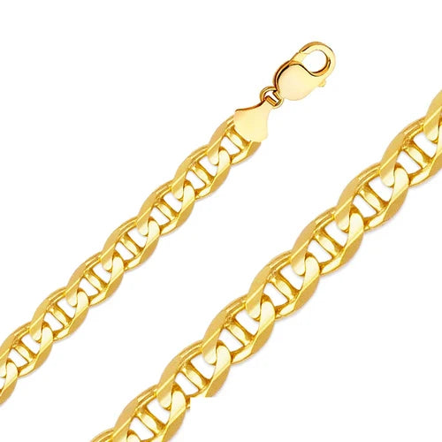 14k Yellow Gold Mariner Chains