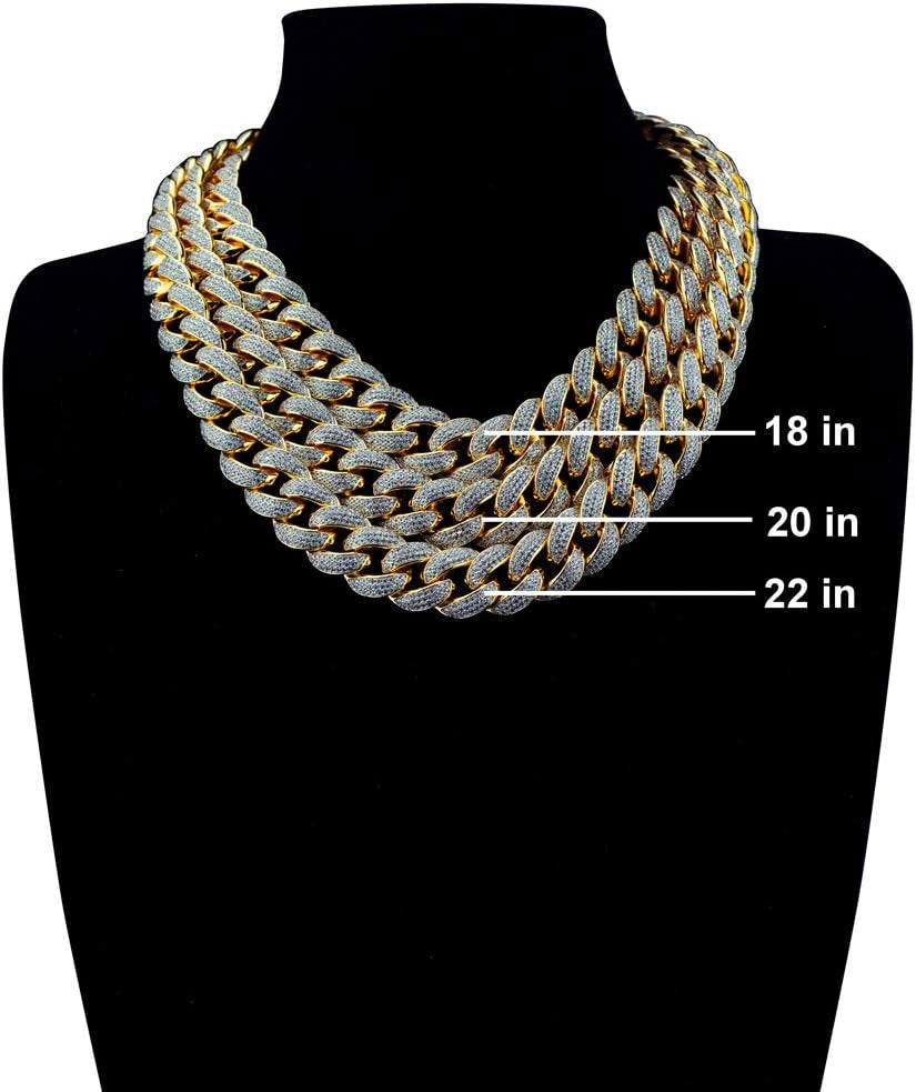 18K Yellow Gold and White Gold Plated Choker Necklace