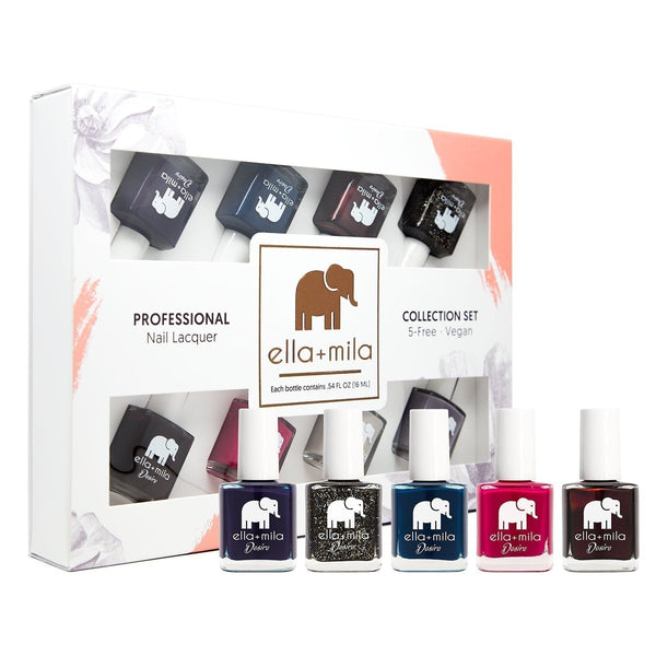 Professional Nail Polish Set - Quick Dry Nail Polish - Long-Lasting & Chip Resistant Nail Polish Kit (Desire Collection - 8 Pack - 0.45 Fl Oz Each)