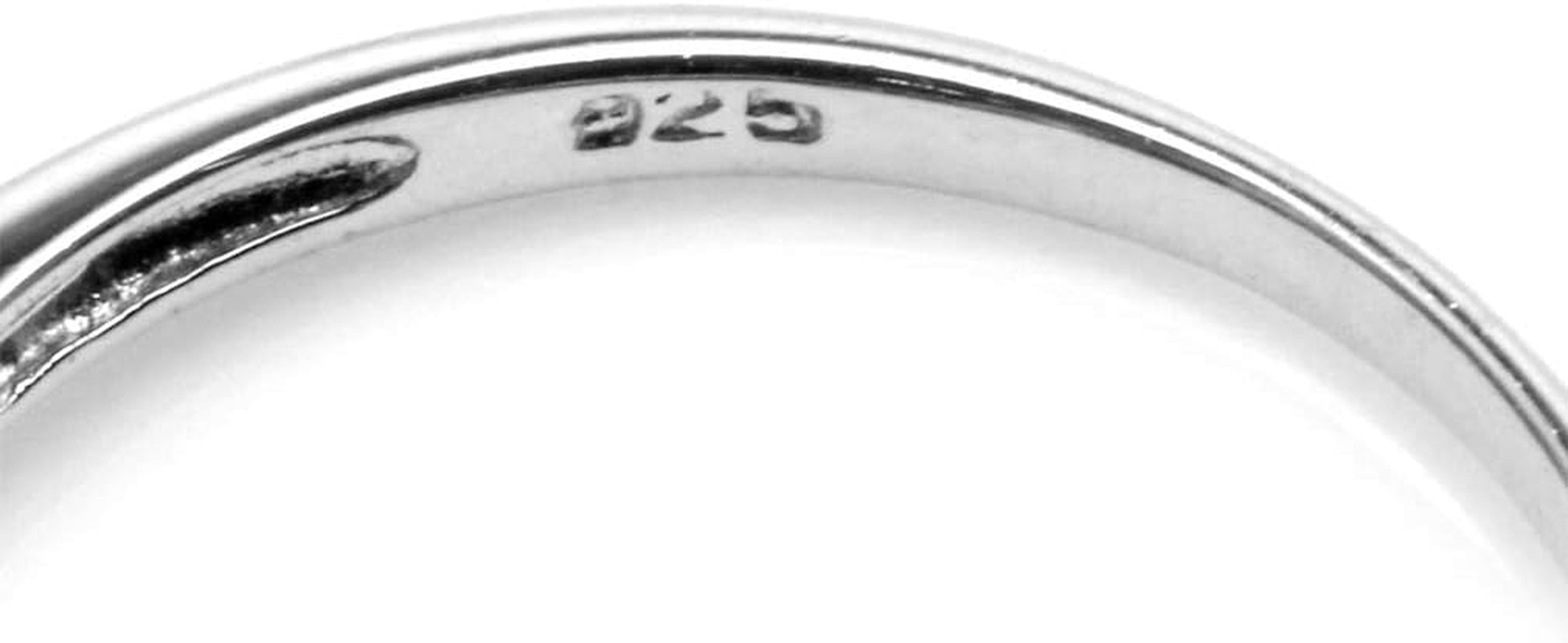 7X5Mm Octagon Shape Birthstone Gemstone White Gold Plated or Yellow Gold Plated 925 Sterling Silver Engagement Ring Jewelry for Women