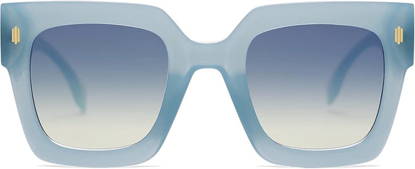 Vintage Oversized Square Sunglasses for Women,Retro Womens Luxury Big Large Sun Glasses UV400 SJ2194