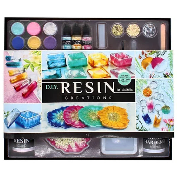 Artskills DIY Epoxy Resin Arts & Crafts Activity Kit, 41 Pieces