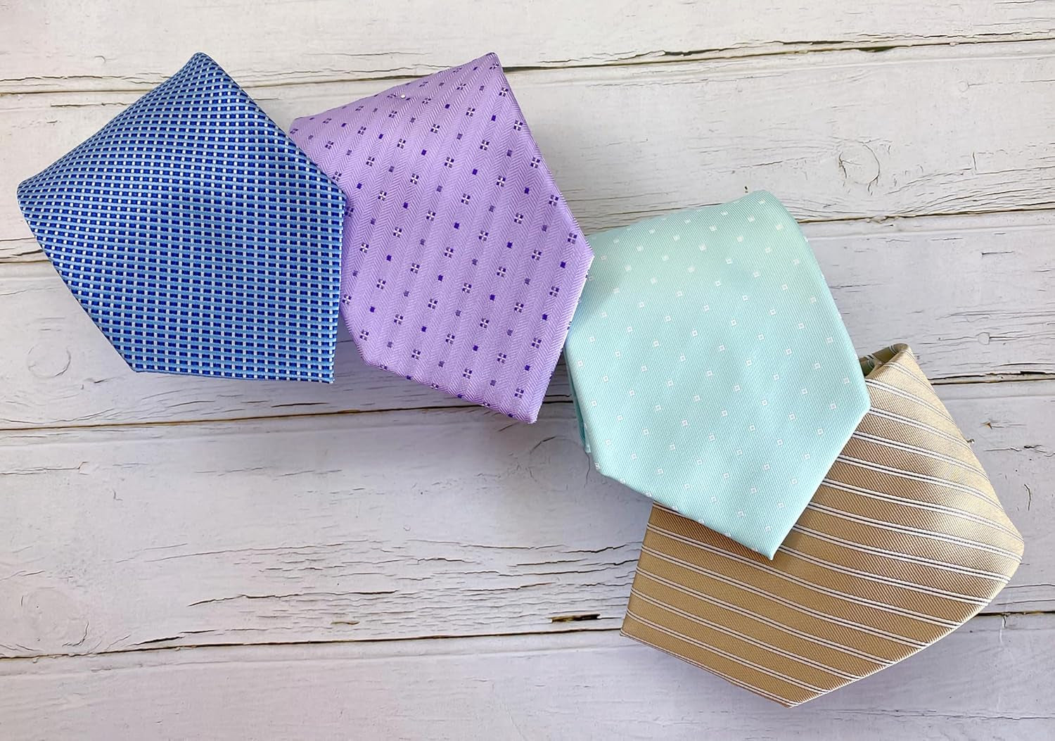 Mens Necktie Polka Dot Ties for Men Classic Dressing Tie