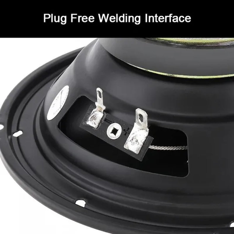 2Pcs 6 Inch 600W 4 Way Car Coaxial Speakers Music Stereo Full Range Frequency Hifi Speakers Non Destructive Installation
