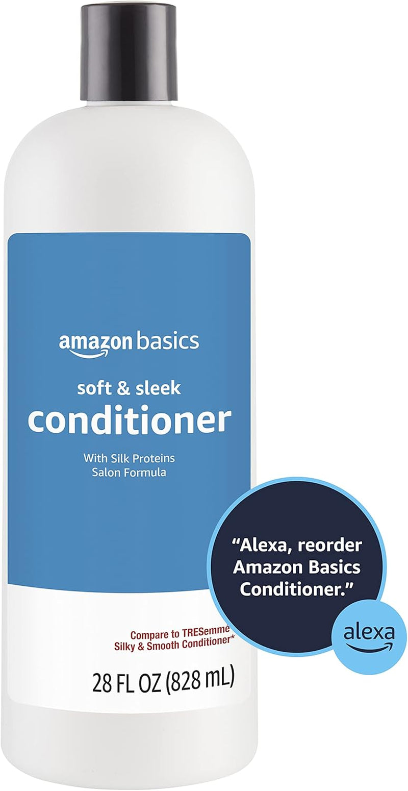 Soft & Sleek Conditioner for Dry or Damaged Hair, 28 Fluid Ounce