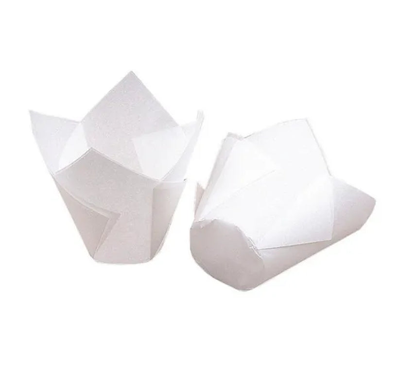 50pcs Cupcake Muffin Liners Baking Cup Holders Wrappers for Wedding Birthday Christmas Baby Shower Parties
