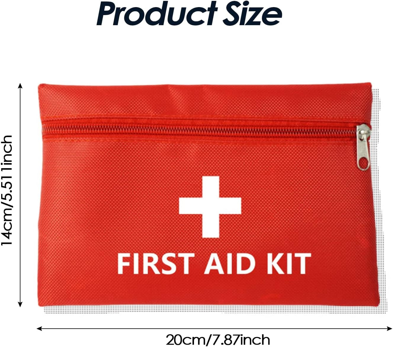 2 PCS Mini First Aid Kit, Small Travel First Aid Kit First Aid Bag Packed for Emergencies at Home Outdoors Car Camping Workplace Hiking Survival