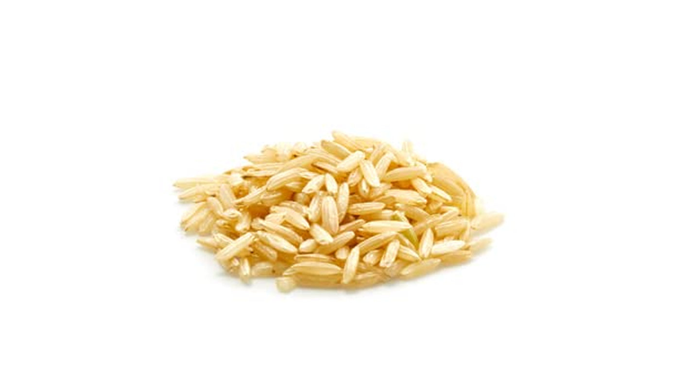Organic Brown Rice, Long Grains, 2.2 Lb (35.2 Oz), Non-Gmo, Vegan, Gluten-Free, Kosher, Salt-Free, Source of Fiber & Iron, Easy Preparation, Ideal for Recipes, Side Dishes, Salads & More