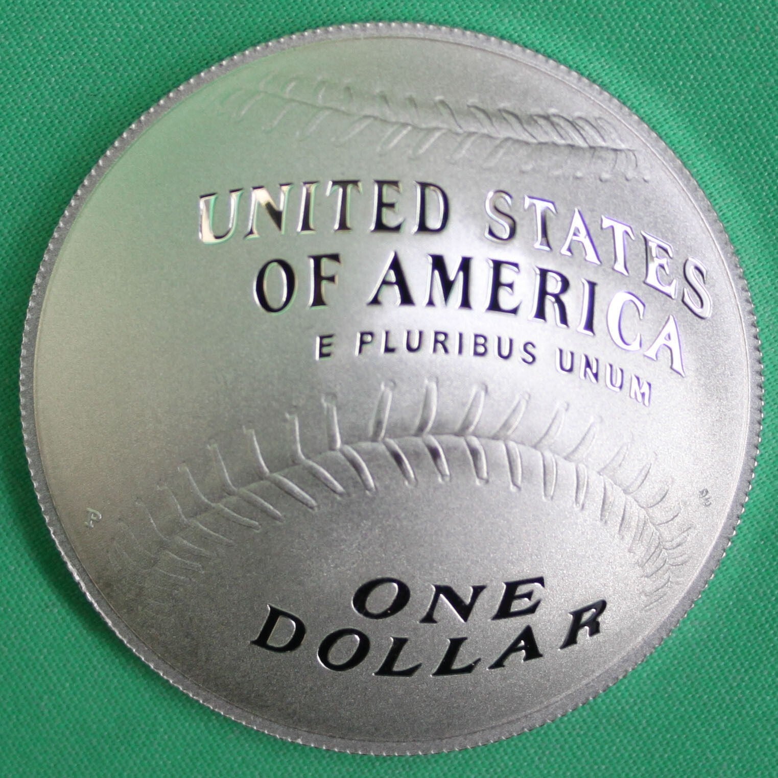 2014 P Baseball Hall of Fame Proof Silver Dollar HOF Coin Box + COA