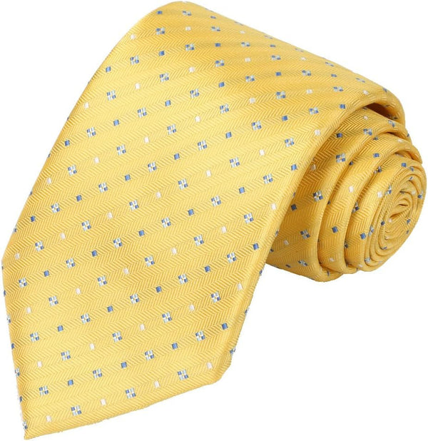 Mens Necktie Polka Dot Ties for Men Classic Dressing Tie