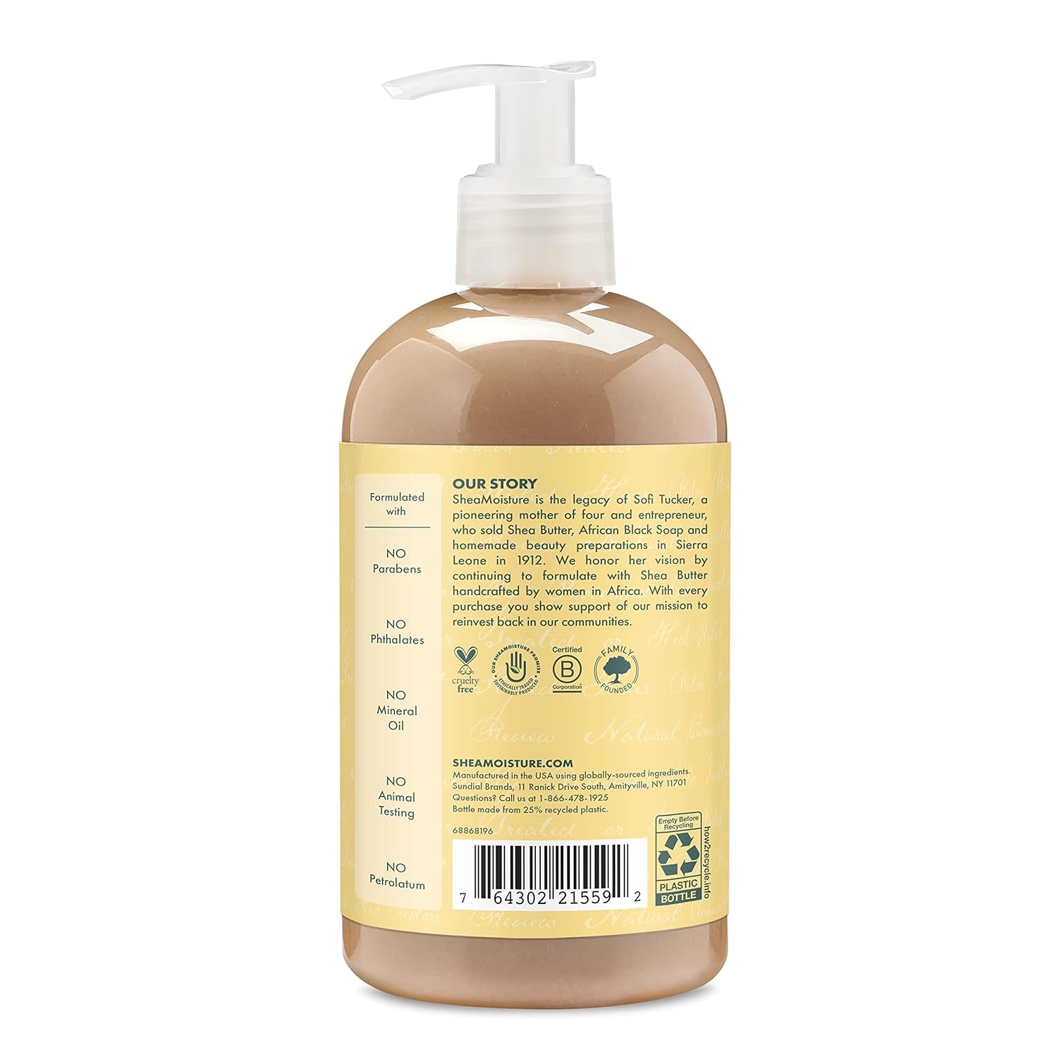 Conditioner 100% Pure Jamaican Black Castor Oil to Intensely Smooth and Nourish Hair with Shea Butter, Peppermint and Apple Cider Vinegar 13 Oz
