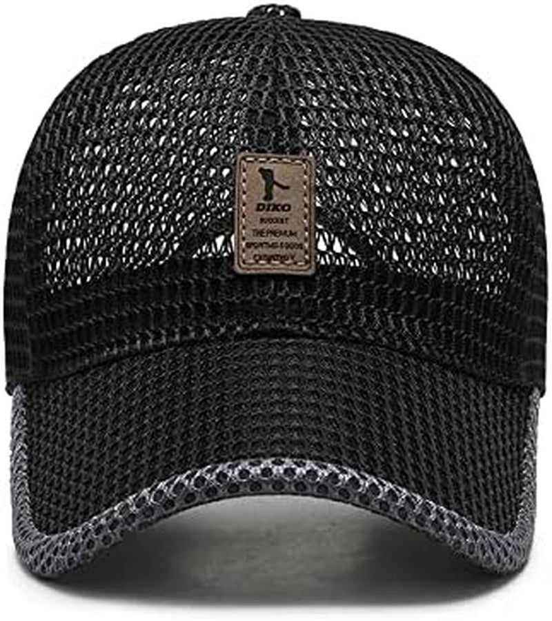 Summer Mesh Baseball Cap for Men Women Trucker Mesh Hat Baseball Hats Outdoor Sports Running Hat