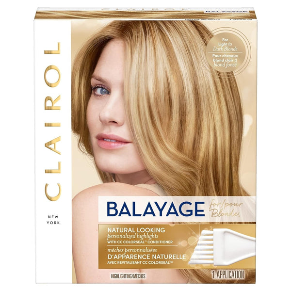 Nice'N Easy Balayage Permanent Hair Dye, Blondes Hair Color, Pack of 1