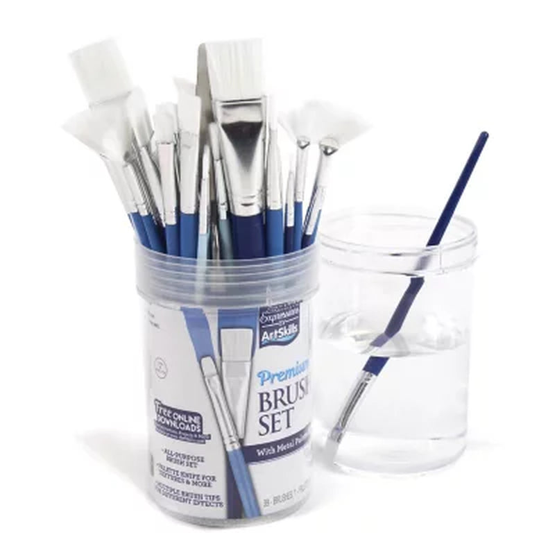 Artskills Premium Brush Tub, 40 Pieces