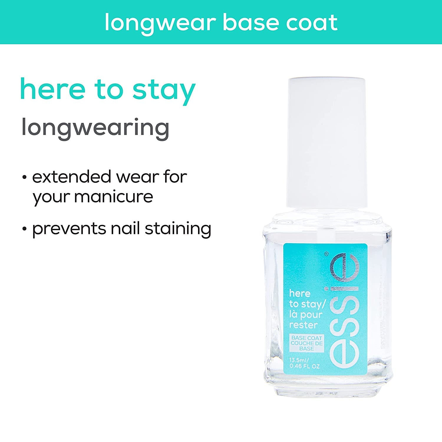 nail care, Protect Your Mani Kit, base coat & high-shine top coat, 8-free vegan, 1 kit