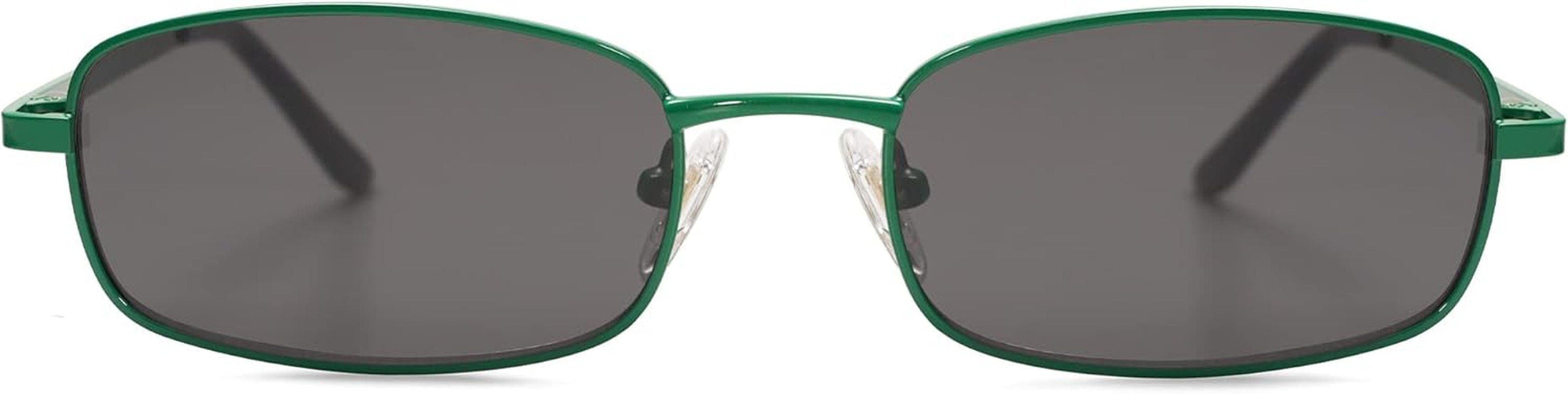 Small Y2K Narrow Rectangle Sunglasses Womens Mens Retro 80S 90S Skinny Sunnies SJ1187