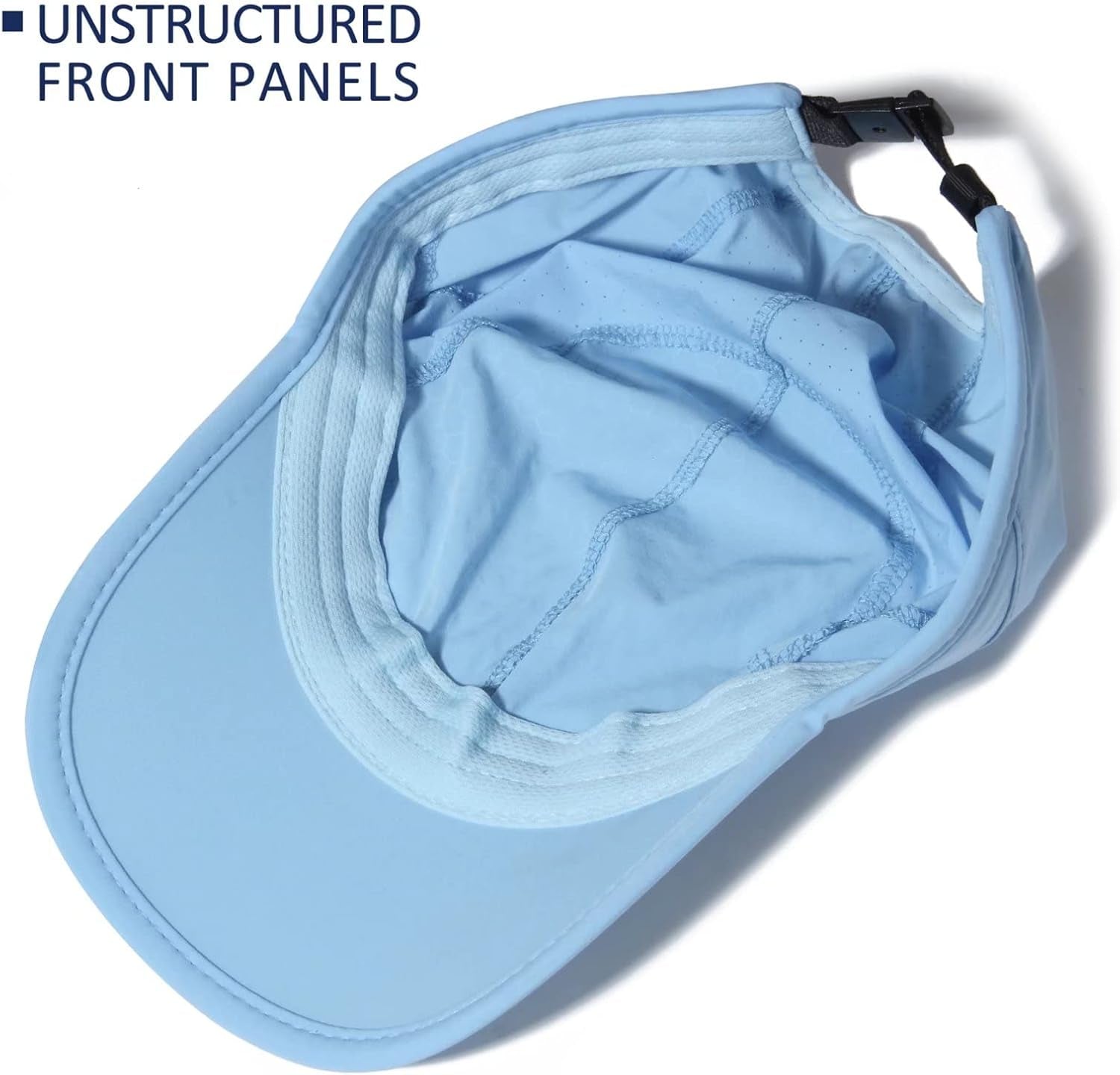 Stretch Running Hat with Soft Brim, Quick Dry, Unstructured, Unisex-Adult