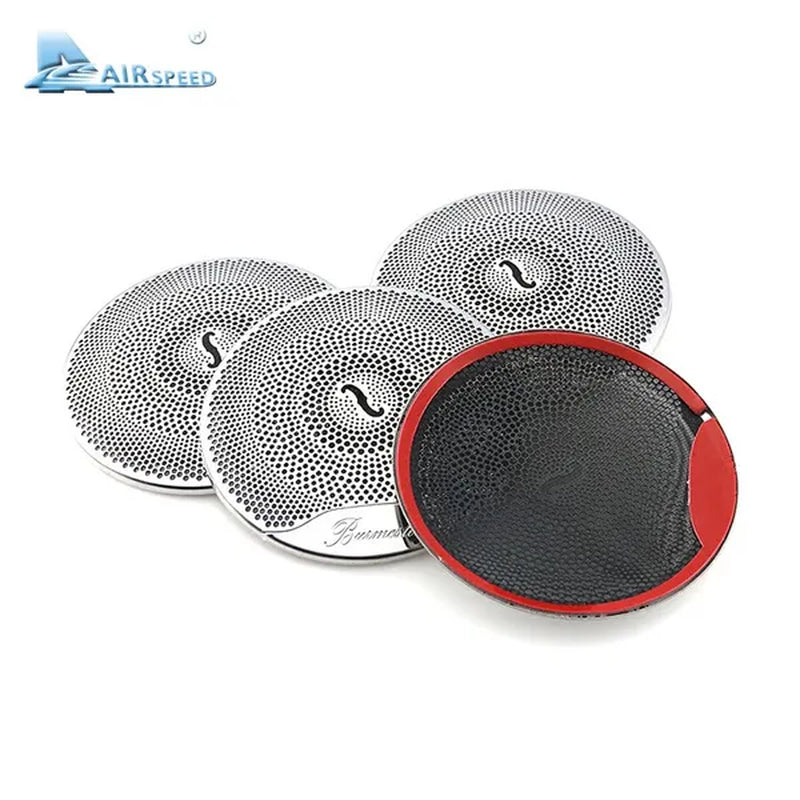 4PCS for Mercedes Benz W205 W213 Glc AMG Accessories for Mercedes GLC Benz W205 W213 Interior Trim Door Audio Speaker Cover