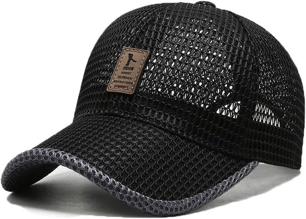Summer Mesh Baseball Cap for Men Women Trucker Mesh Hat Baseball Hats Outdoor Sports Running Hat