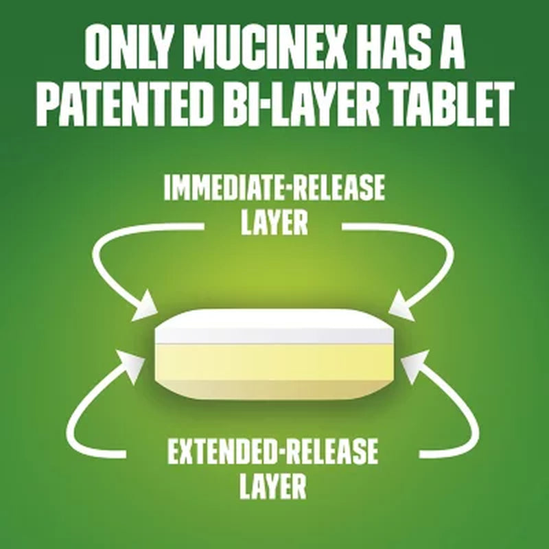 Mucinex DM 12-Hour Maximum Strength Mucus Relief Tablets, 56 Ct.